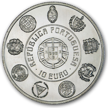 Portogallo 10€ XX Anniversario. della Serie Iberoamericana 2012