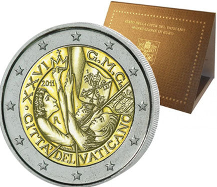 Vaticano 2€ 2011 - Giornate della Gioventù