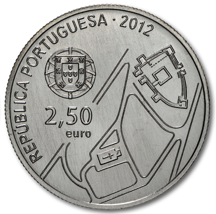 Portogallo €2,50 Centro Storico Guimarães 2012