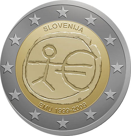 Slovenia 2€ E.M.U. 2009