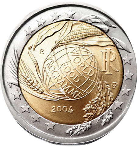 Italia 2€ Programma Alimentare Mondiale 2004