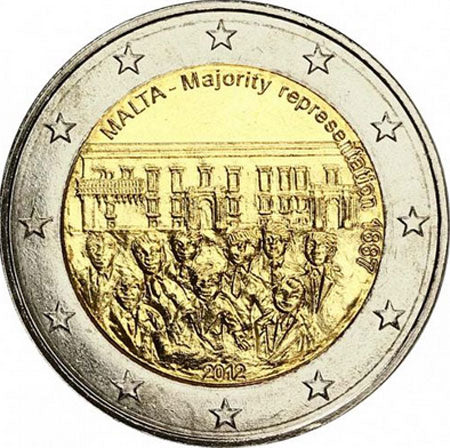 Malta 2€ Rappresentanza della Maggioranza 2012