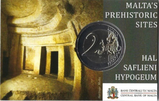 Malta 2€ Hal Saflieni Ipogeo 2022 Coincard