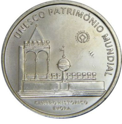 Portogallo 5€ Centro Storico di Évora 2004