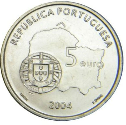 Portogallo 5€ Centro Storico di Évora 2004