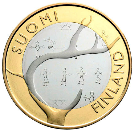 Finlandia €5 Provincia della Lapponia 2011