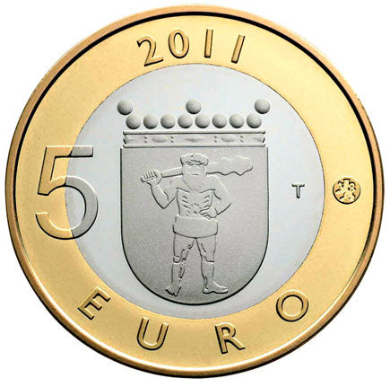 Finlandia €5 Provincia della Lapponia 2011