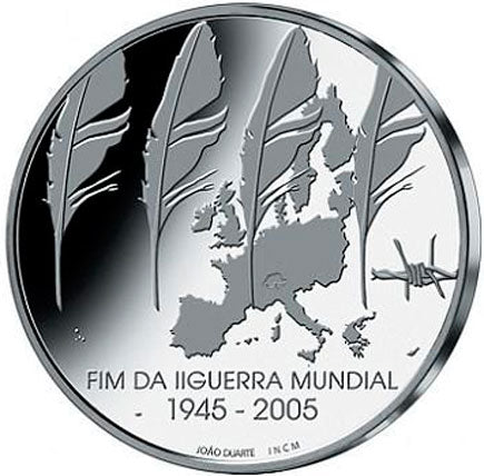 Portogallo €8 Fine della Seconda Guerra Mondiale 2005