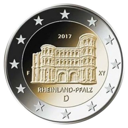 Germania 2€ Porta Nigra 2017