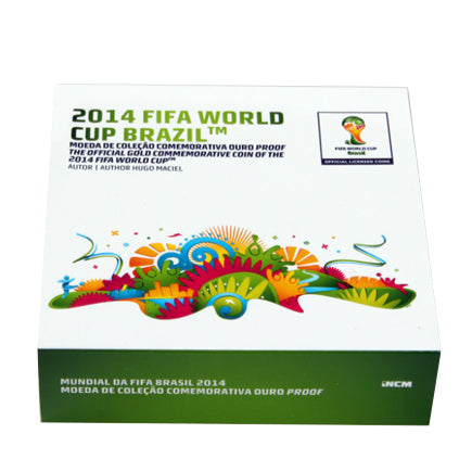 Portogallo € 2,50 Coppa del Mondo FIFA Brasile Oro 2014