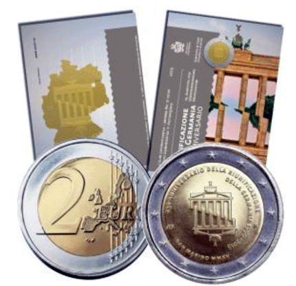 San Marino 2€ 25 Anni Unificazione Germania 2015