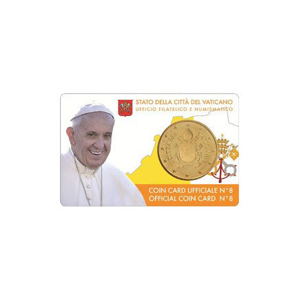 Vaticano €0,50 Coincard 2017