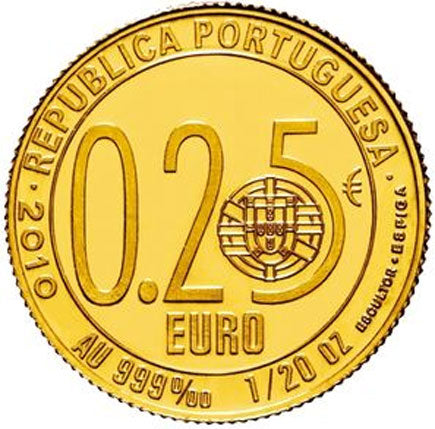 Portogallo 1/4€ 2010 - Luis Camões