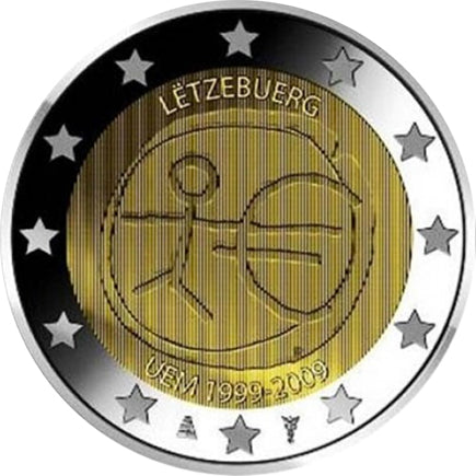 Lussemburgo 2€ E.M.U. 2009