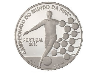 Portogallo € 2,50 Mondiali di calcio Russia 2018