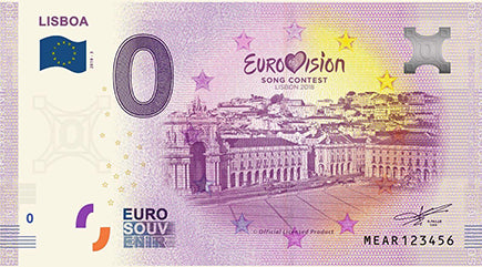 Nota 0€ Festival Eurovision in Portogallo