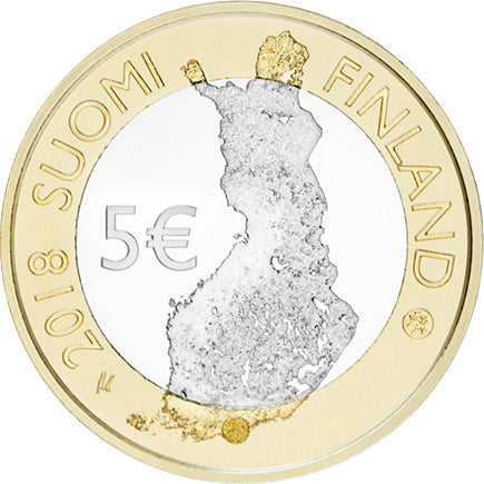 Finlandia 5€ Marittimo Helsinki 2018