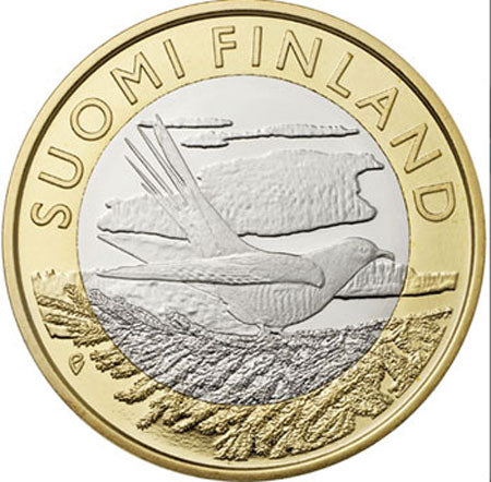 Finlandia €5 Cuculo della Carelia 2014