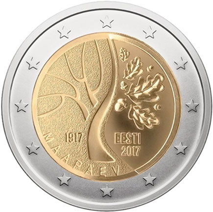 Estonia 2€ Indipendenza 2017