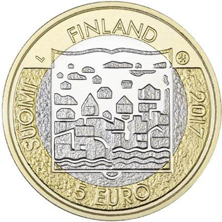 Finlandia €5 Mannerhein 2017