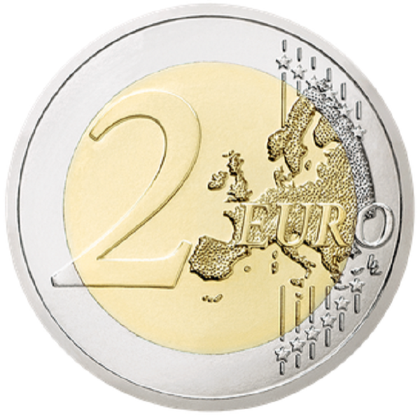 Lussemburgo 2€ 40° anniversario del matrimonio di Theresa ed Henry 2021 (versione ologramma)