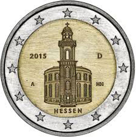 Germania 2€ Chiesa di San Paolo 2015