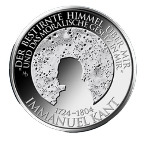 Germania €20 300° anniversario della nascita di Immanuel Kant” Argento 2024