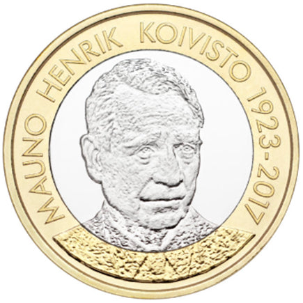 Finlandia €5 Mauno Koivisto 2017