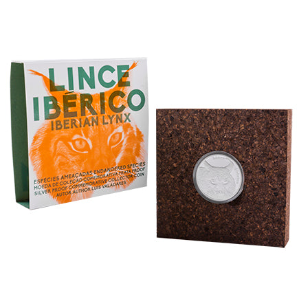 Portogallo 5€ Lince Iberica Argento Proof 2016