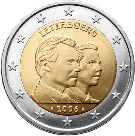 Lussemburgo 2€ Granduca Guglielmo 2006