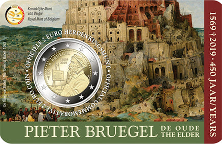 Belgio 2€ Pieter Bruegel 2019