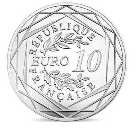 Francia 10€ Auguste Rodin 2017